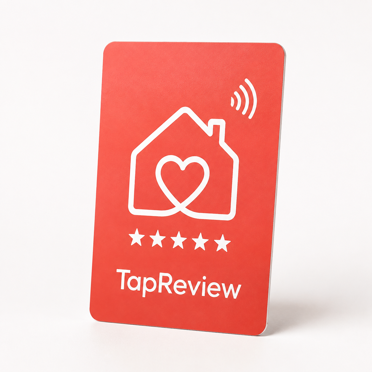 Card NFC TapReview per recensioni ospiti