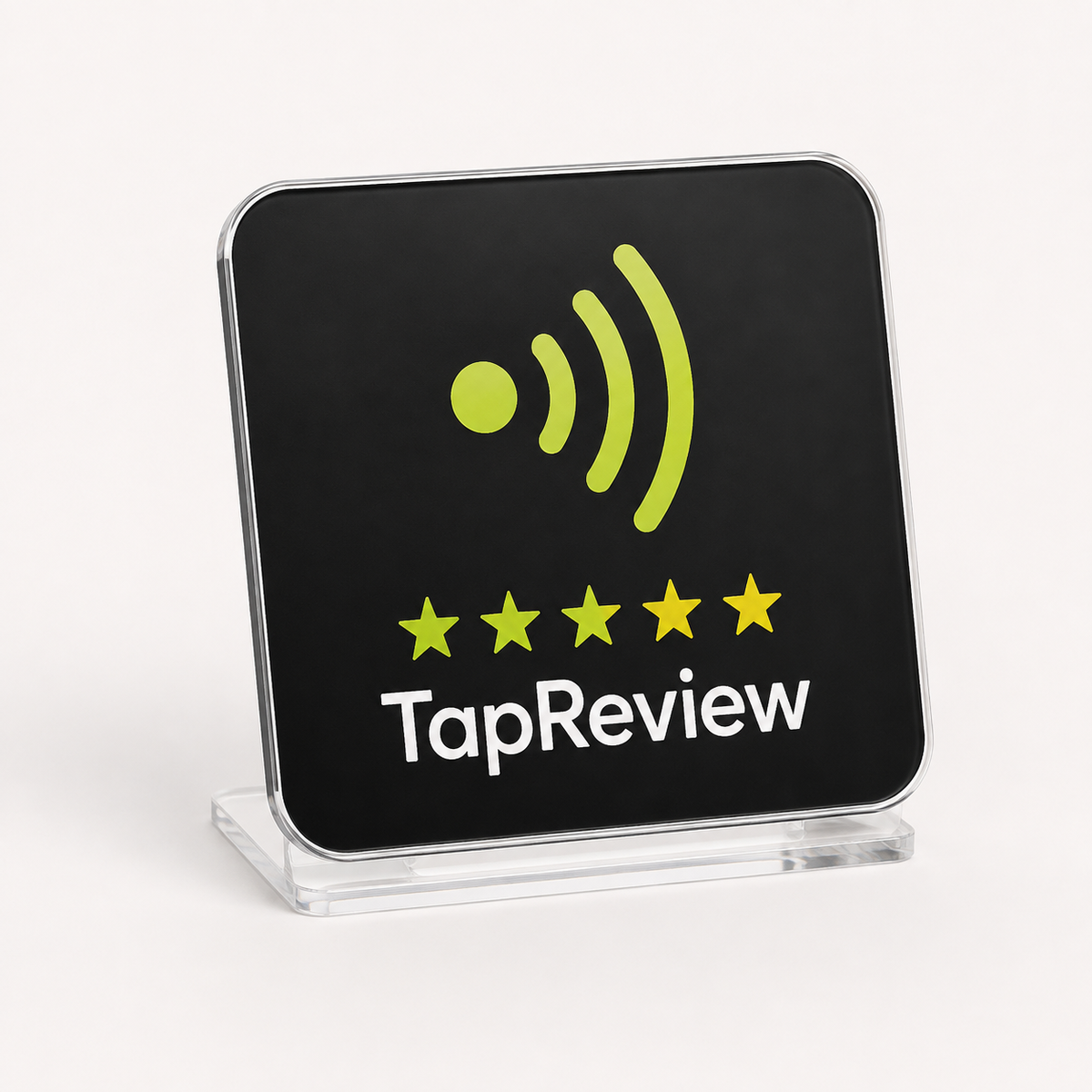 Espositore NFC TapReview da banco