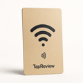 Card NFC TapReview per accesso Wi-Fi